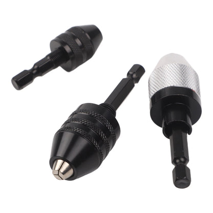 3X Quick Change Drill Chuck Adapter Hex Shank for Multi-Purpose Drill 6-35mm
