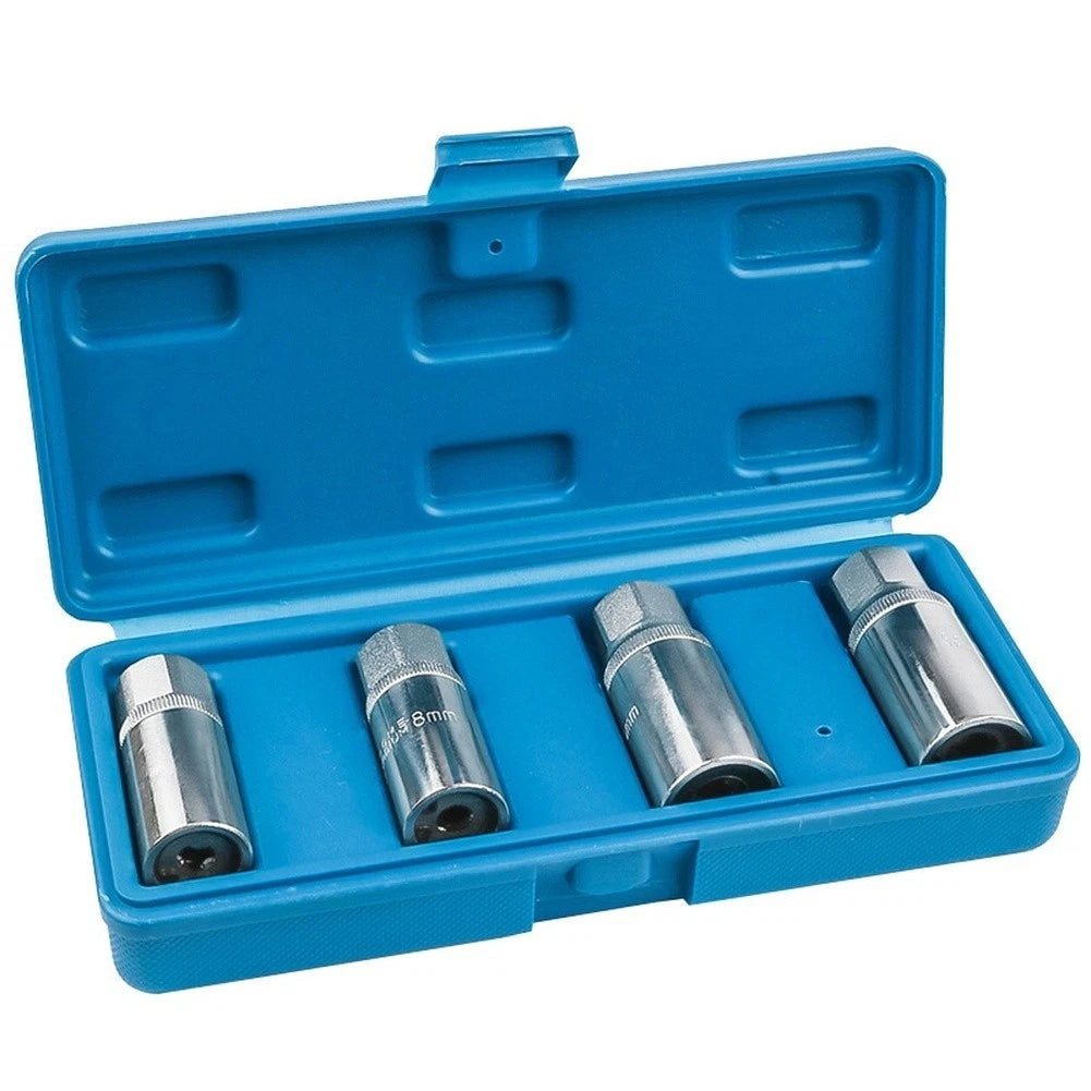 Headless Screw Extractor Kit With 4 Sizes 6mm 8mm 10mm 12mm Bolt Removal Set