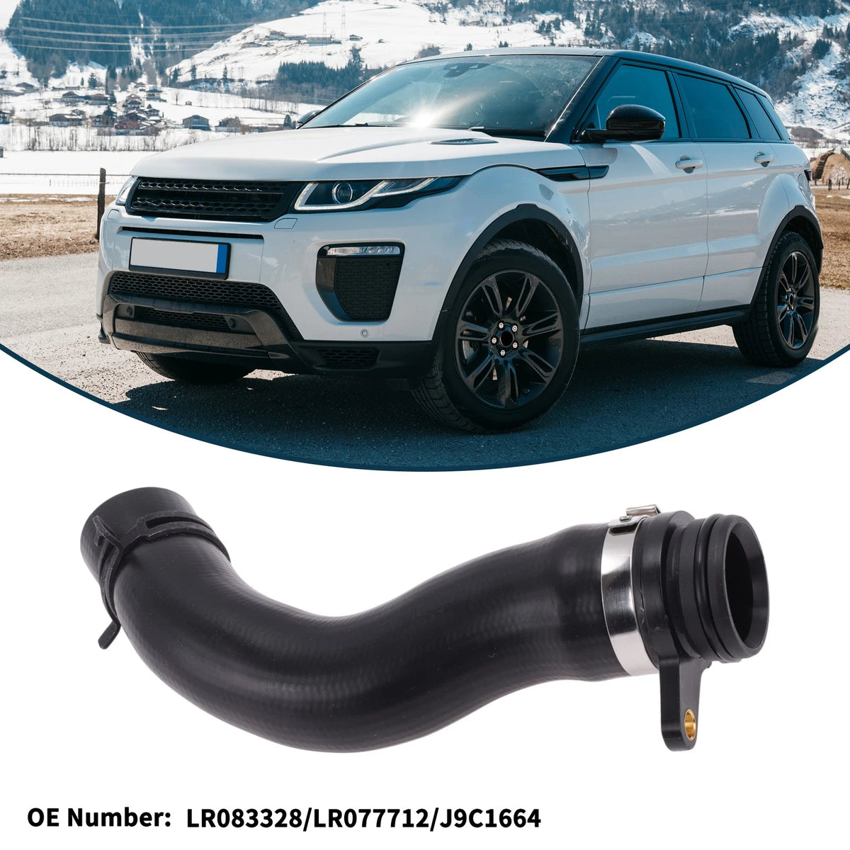 Radiator Hose No.LR083328 for Land Rover Range Rover Evoque (2012–2019)