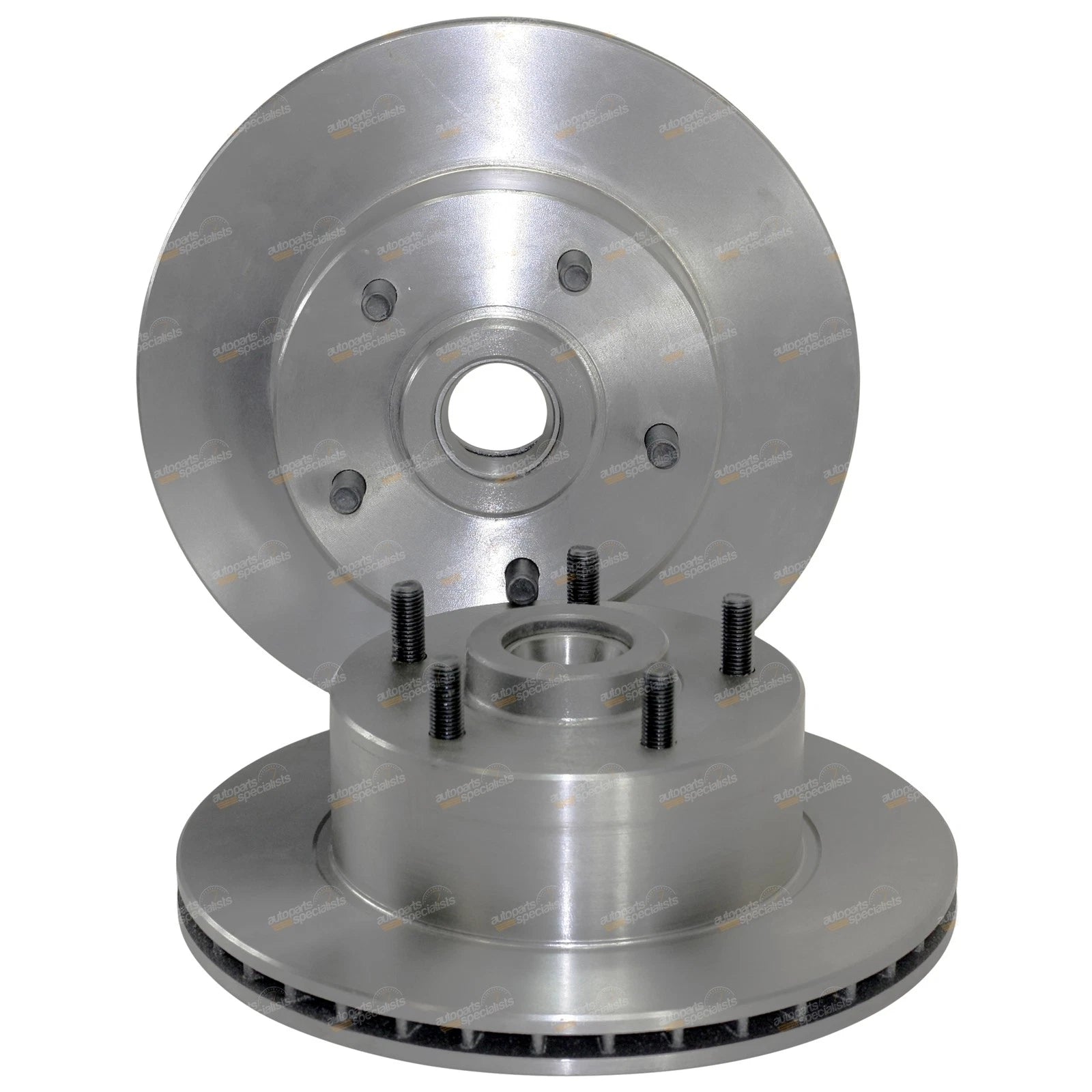 2 Front Brake Rotors + Disc Pads Set for Holden Commodore Calais (VB–VK)