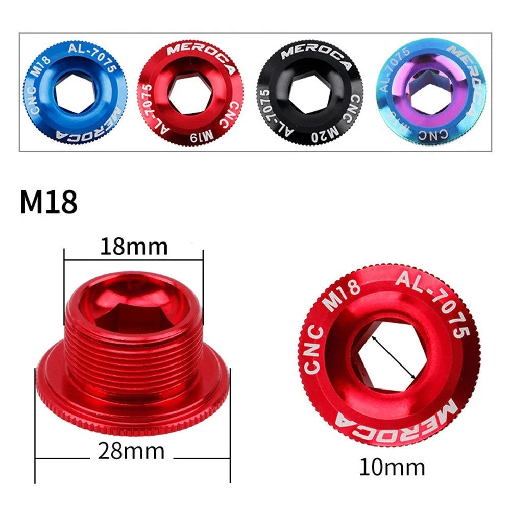 Crank Cover Screw Cap for M19 M20 Crankset (MTB Road Bikes)
