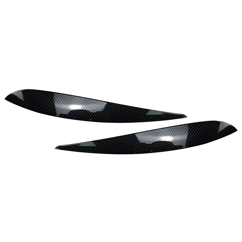 Headlight Eyebrow Eyelid Molding Trim for VW Polo 9N (2005–2009) Carbon
