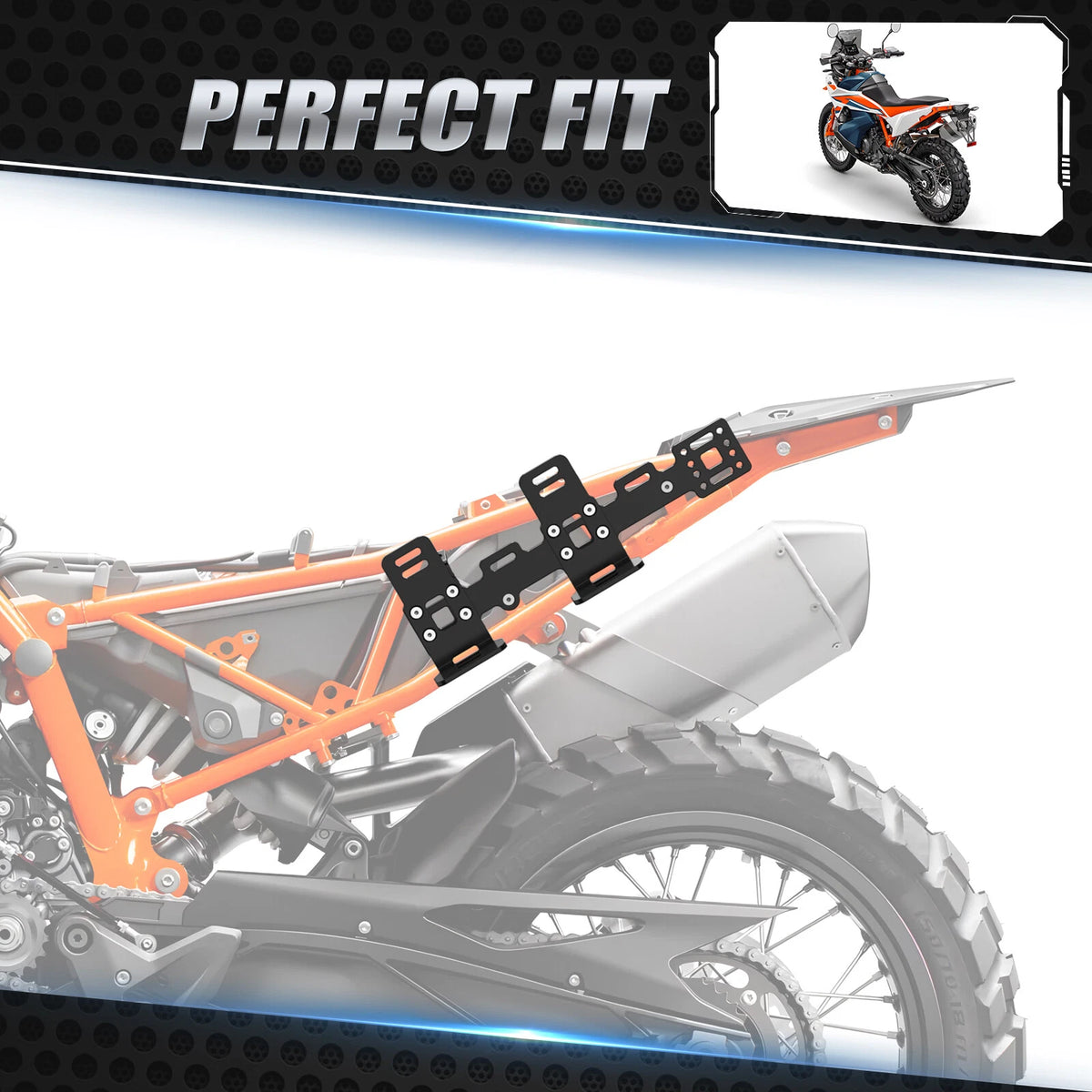Luggage Rack Side Carrier for KTM 790/890 Adventure (2019–2024)