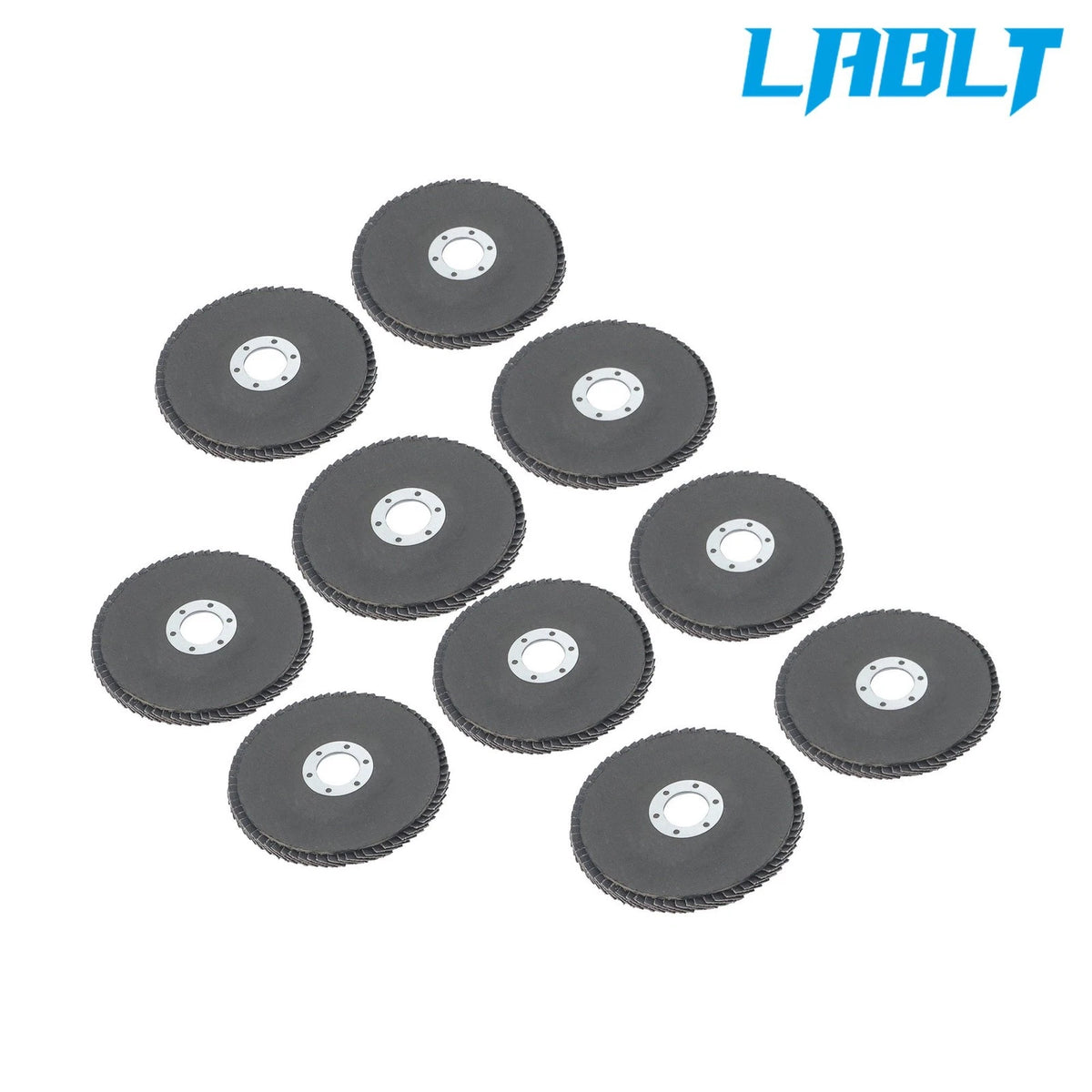 10PCS 4.5" Zirconia Flap Disc Sanding Grinding 40 Grit