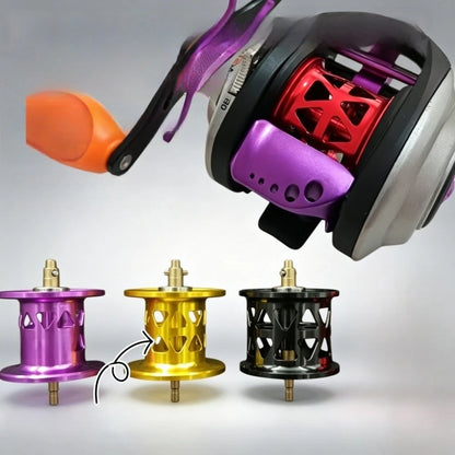 Compact Hollow Spool for ABU MAX STX B4P4 JLEE Baitcasting Reels