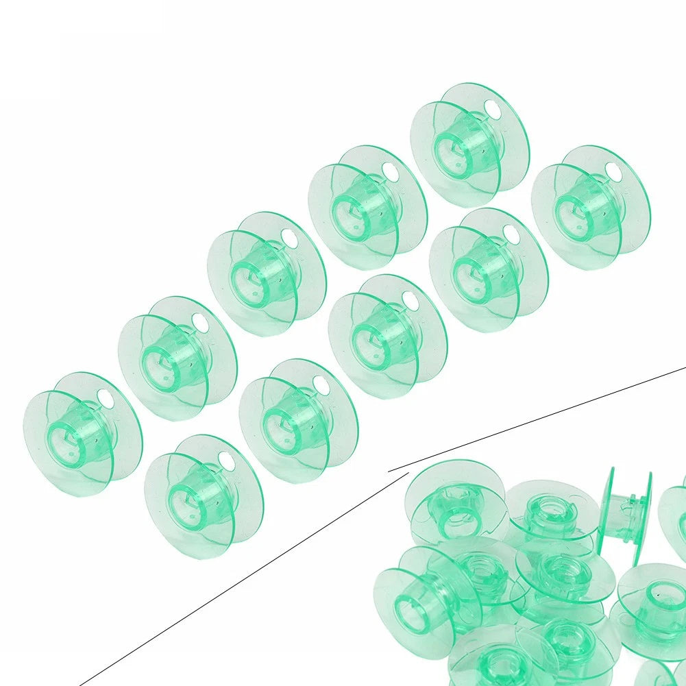 Green Bobbins for Viking White Pfaff Machines