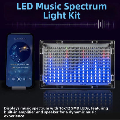 DIY LED Sound Control Music Spectrum Display Kit for Microcontroller 51