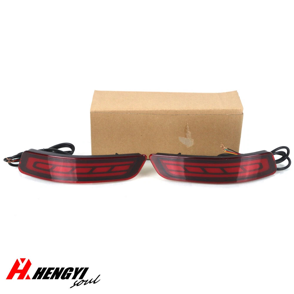 LED Rear Bumper Turn Signal Brake Lights for Lexus GS350 GS450H ES350 (2013–2018)