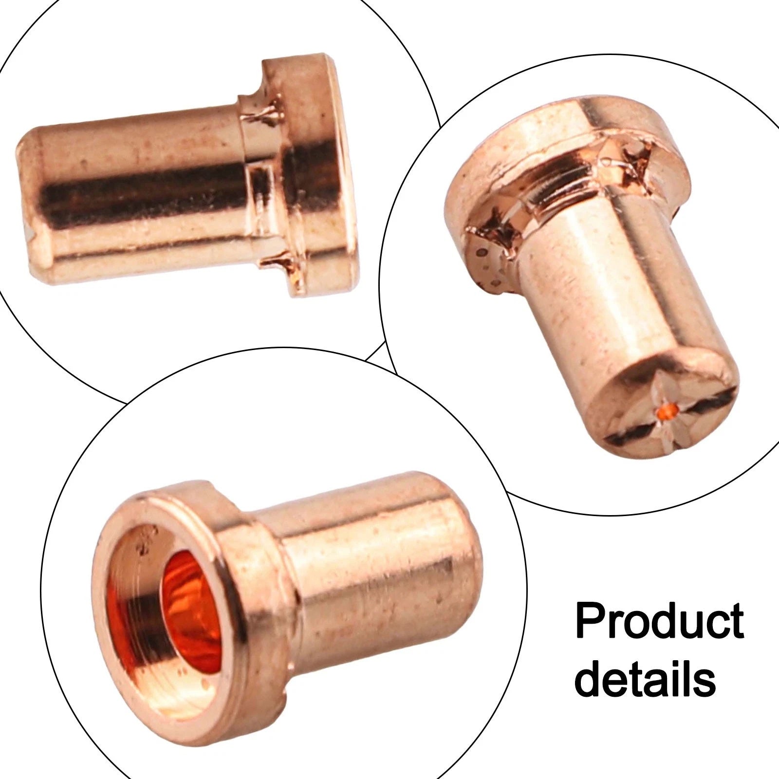 Electrode Cutting Nozzle for - Red Copper, 40A