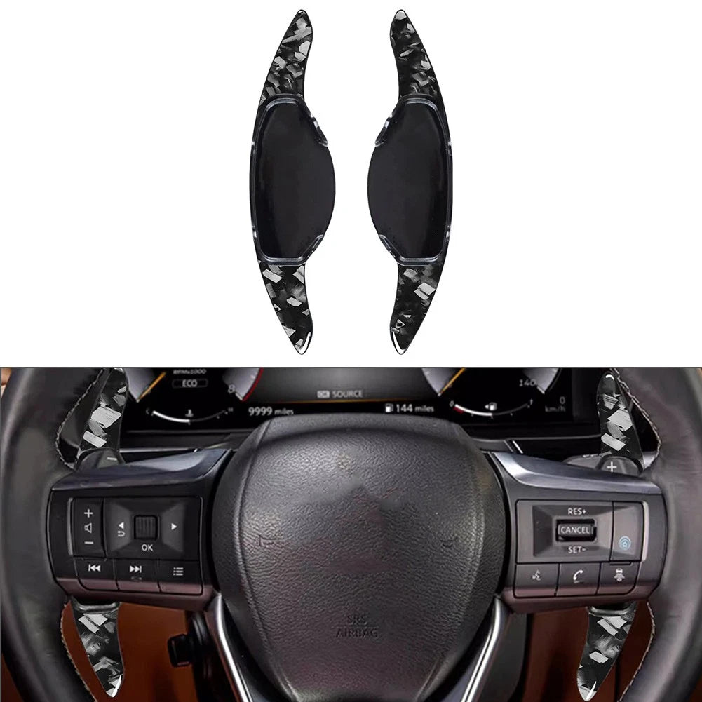 Steering Wheel Shift Paddle Extensions for Nissan Infiniti Mitsubishi (2010–2023)