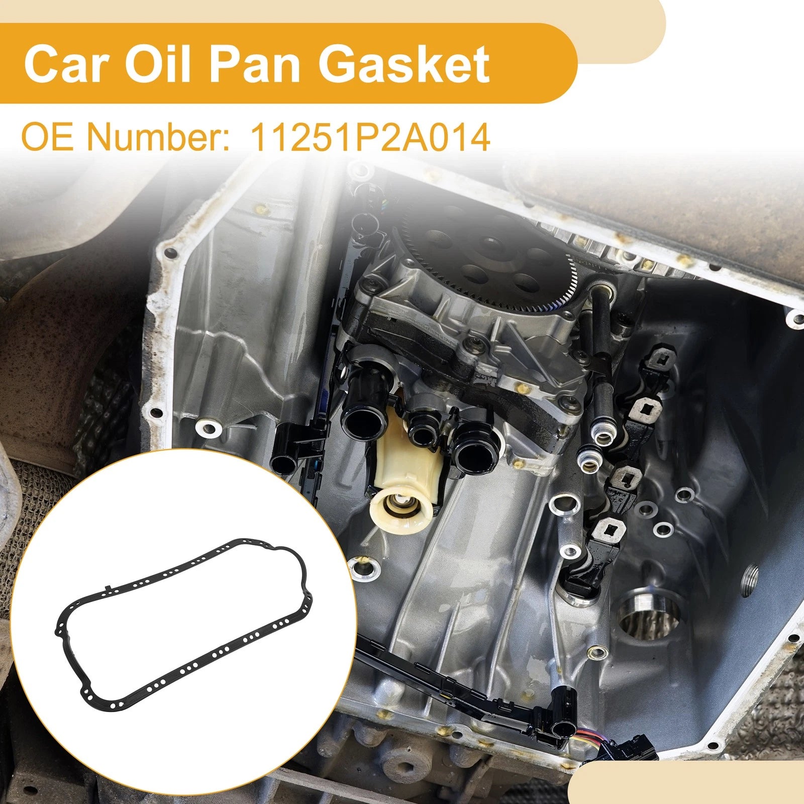 Car Oil Pan Gasket Replacement for Honda Civic (1996–2005)