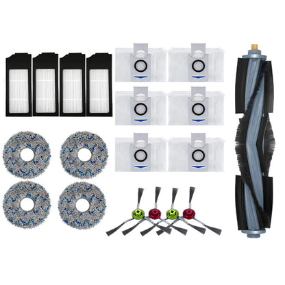 19 Pack Replacement Accessories for Ecovacs DEEBOT X1 OMNI TURBO
