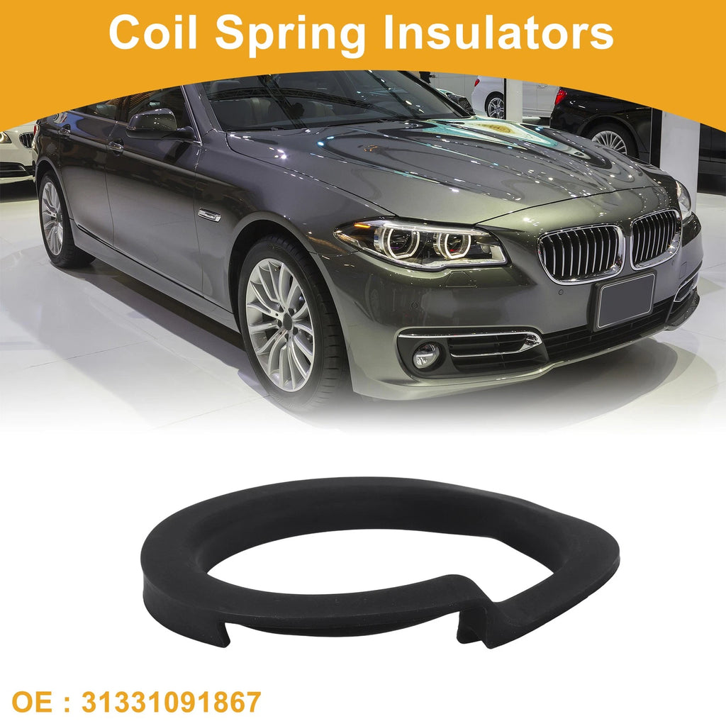 Upper Coil Spring Insulator Replacement for BMW 528i (1997–2010) Rubber