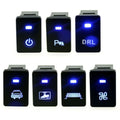 2X Push Button Switch for Parking Lights with 2-LED for