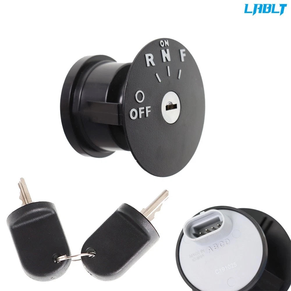 Ignition Key Switch & Keys for EZGO RXV (2008–Present)