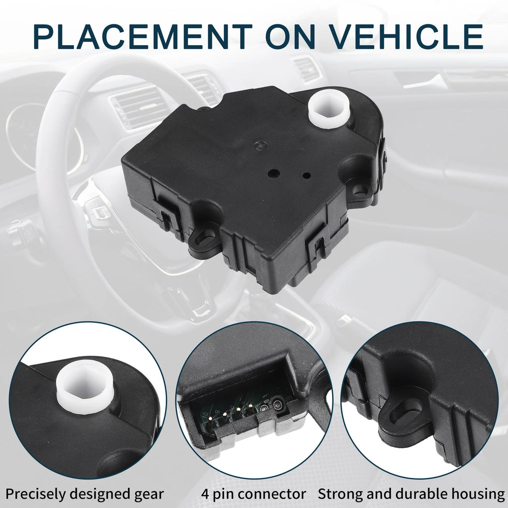 2pcs HVAC Heater Blend Door Actuator Replacement for Buick Century (1997–2005)