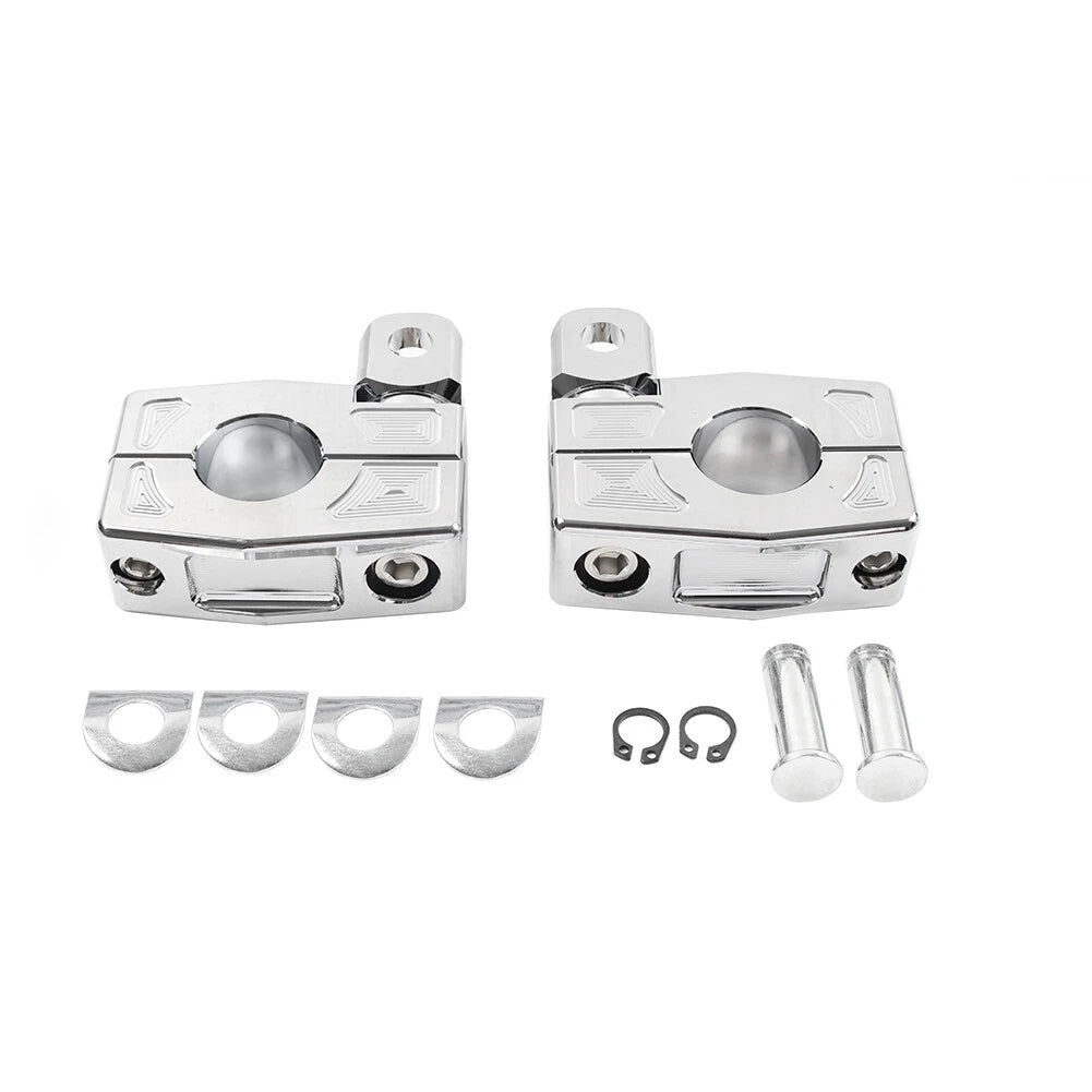 Foot Peg Rest Clamp Bracket for Harley (25MM)