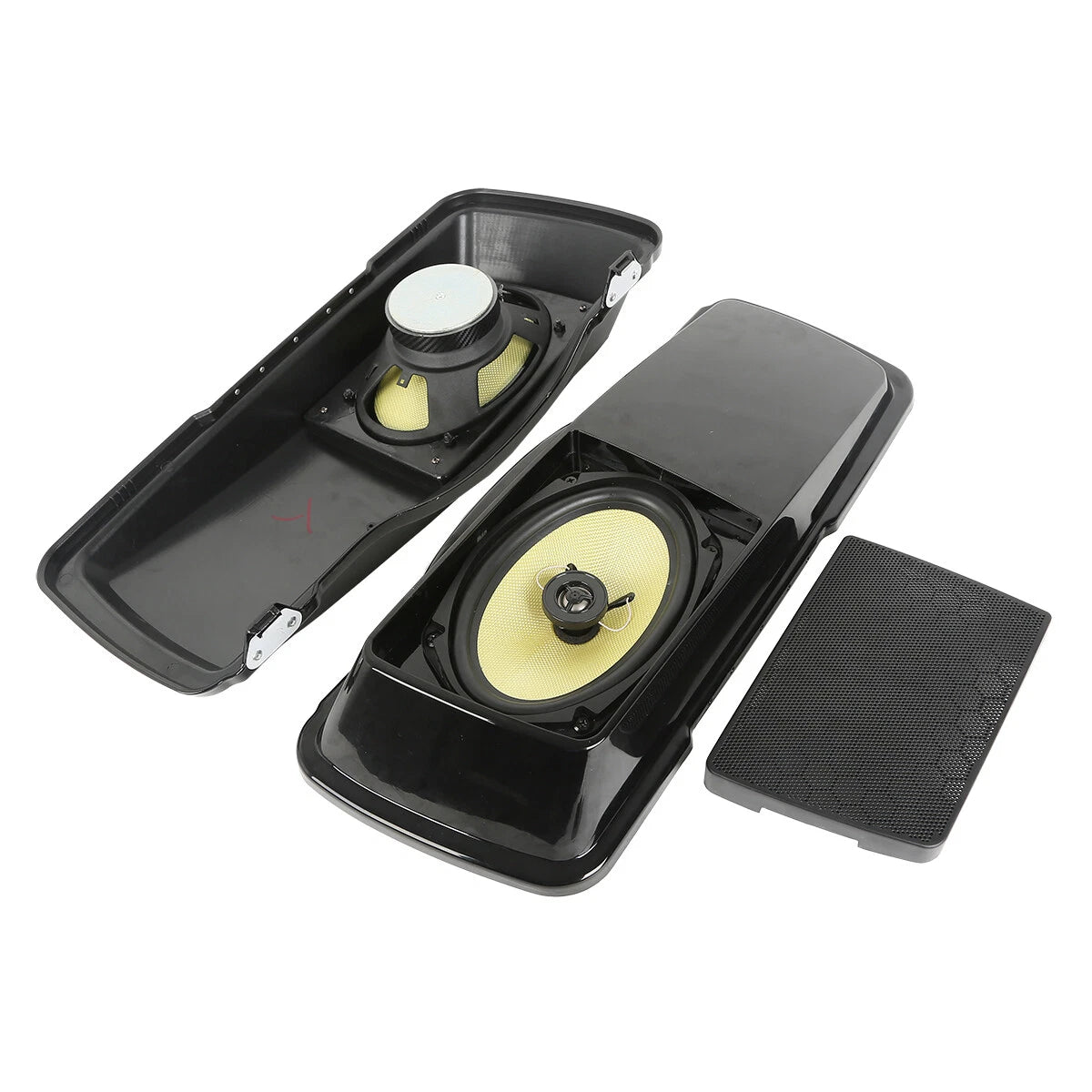 6"x 9" Saddlebags Lid + Speakers for Harley Touring Models