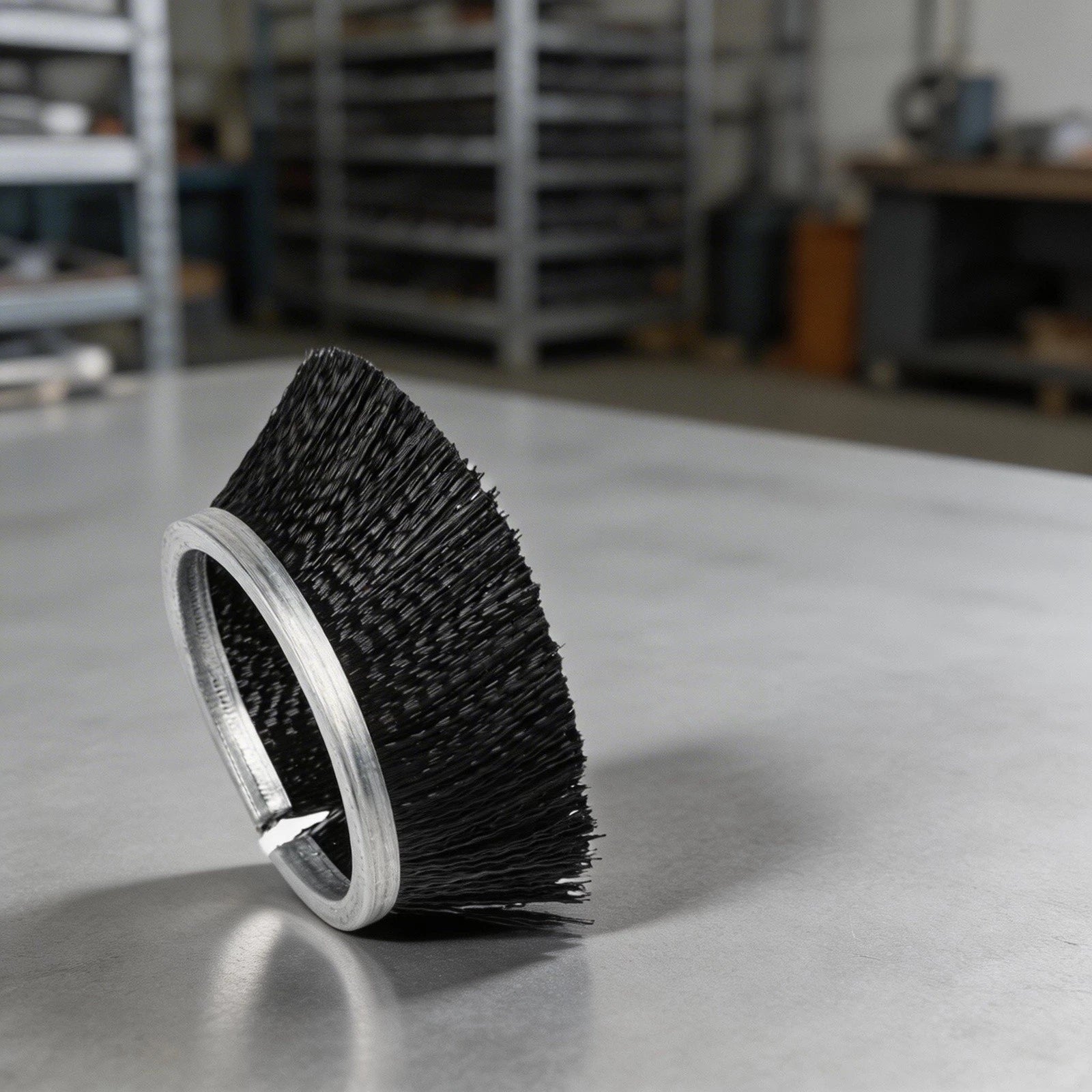 Sandblasting Head Brush for Glass and Earthenware Applications