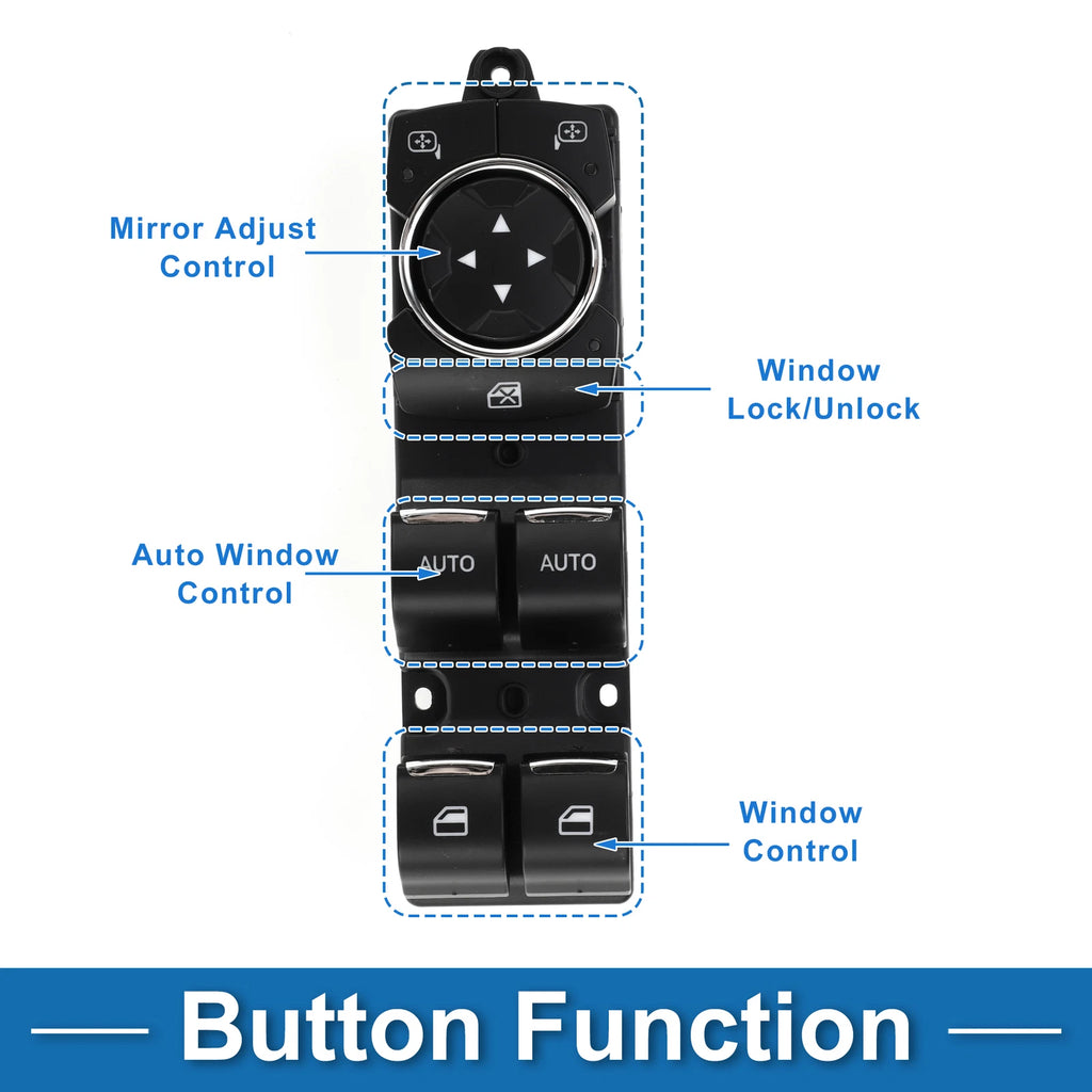 Front Driver Side Power Window Switch for Ford Explorer (2002–2010)