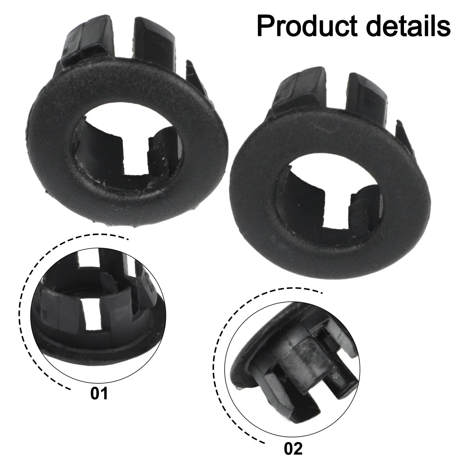 2X Door Lock Rod Grommet for BMW X5 E53 (2000–2006) 51418408567