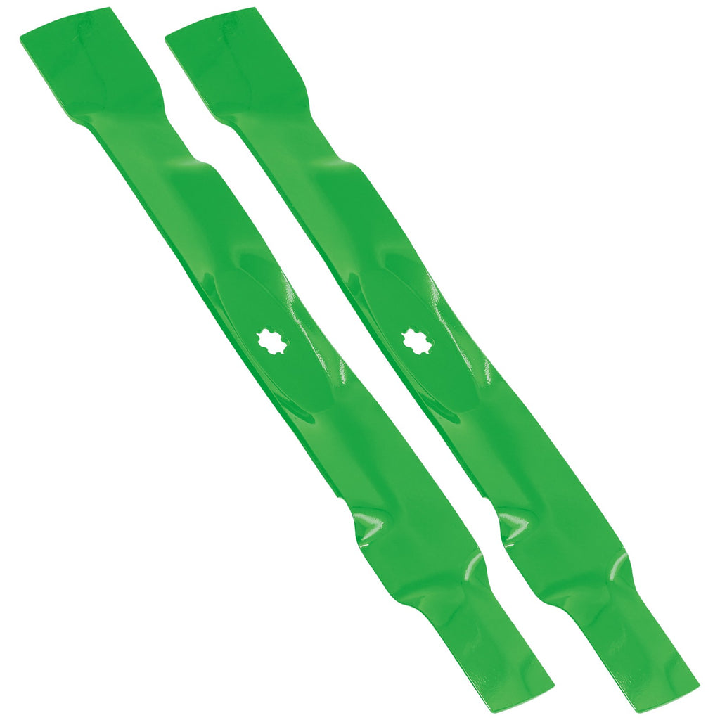 Deck Blade Replacement Set for John Deere LT160 LT180 X105 X110 (21.375 in) (2005–2007)