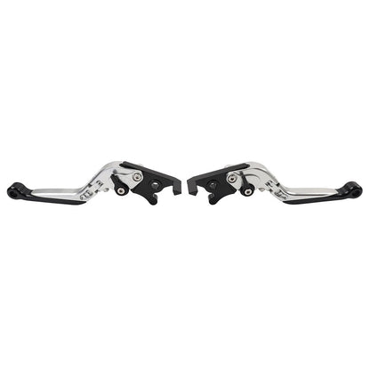 Silver Extendable Brake Clutch Levers for BMW F800GS/F800R (2008–2018)