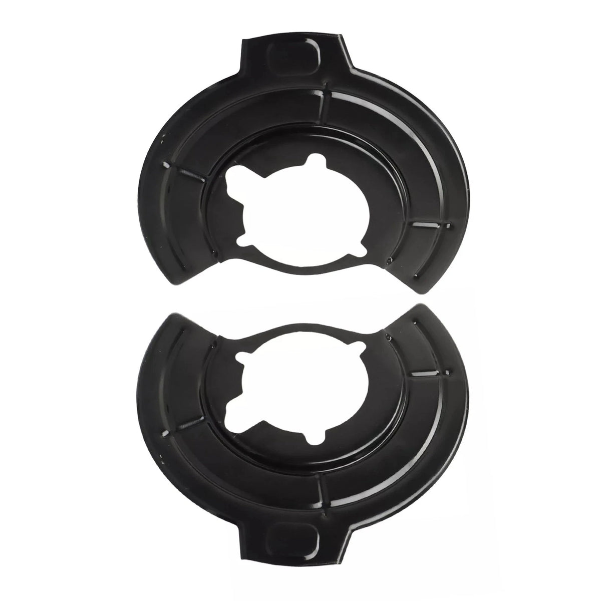 2 Piece Front Brake Disc Backing Plate Set for Jeep Wrangler JK (2007)