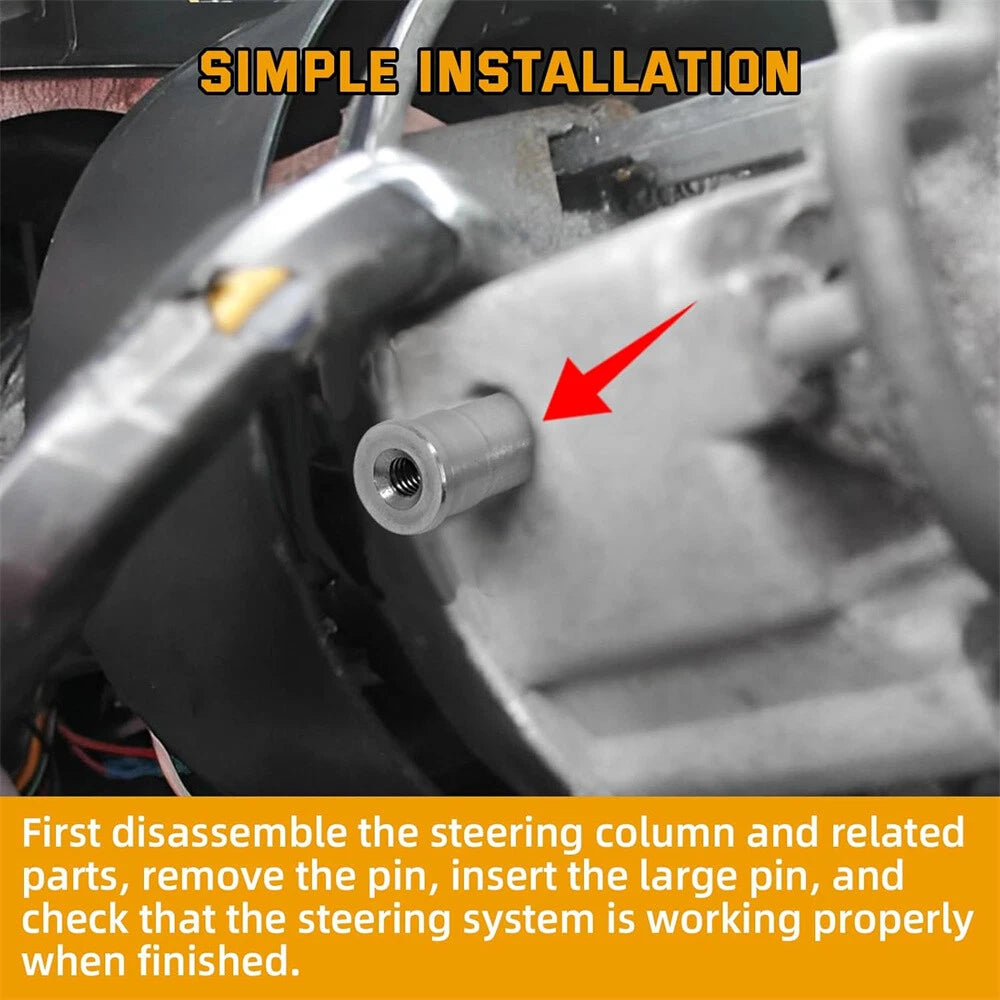 Oversized Steering Column Pivot Pins Repair Kit for Chevrolet Corvette (1969–1996)