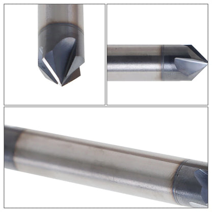 Chamfer Mill 3/8" 4 Flute for Automotive Applications (Tialn Coated)
