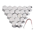 22MM Chrome Wheel Nut Bolt Cap Cover for