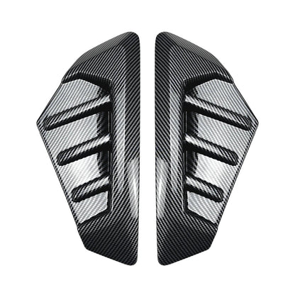 2X Carbon Look Front Side Fender Vent Scoop Covers for BMW X5 G05 (2023–2023)