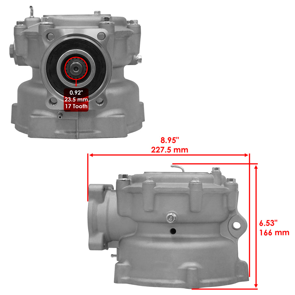 Caltric Rear Differential Replacement for Honda Sportrax 250 TRX250EX (2001–2007)