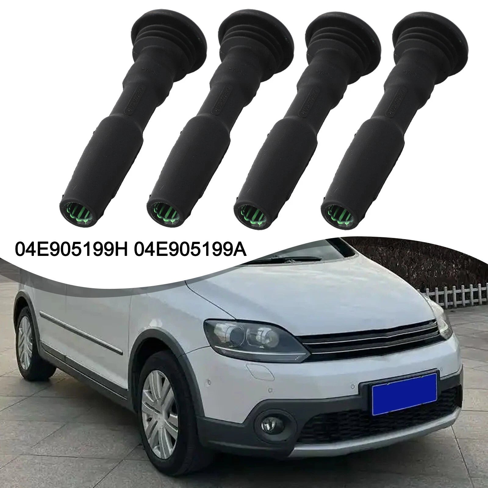Set of 4 Ignition Coils for Multiple Vehicles (Fits )