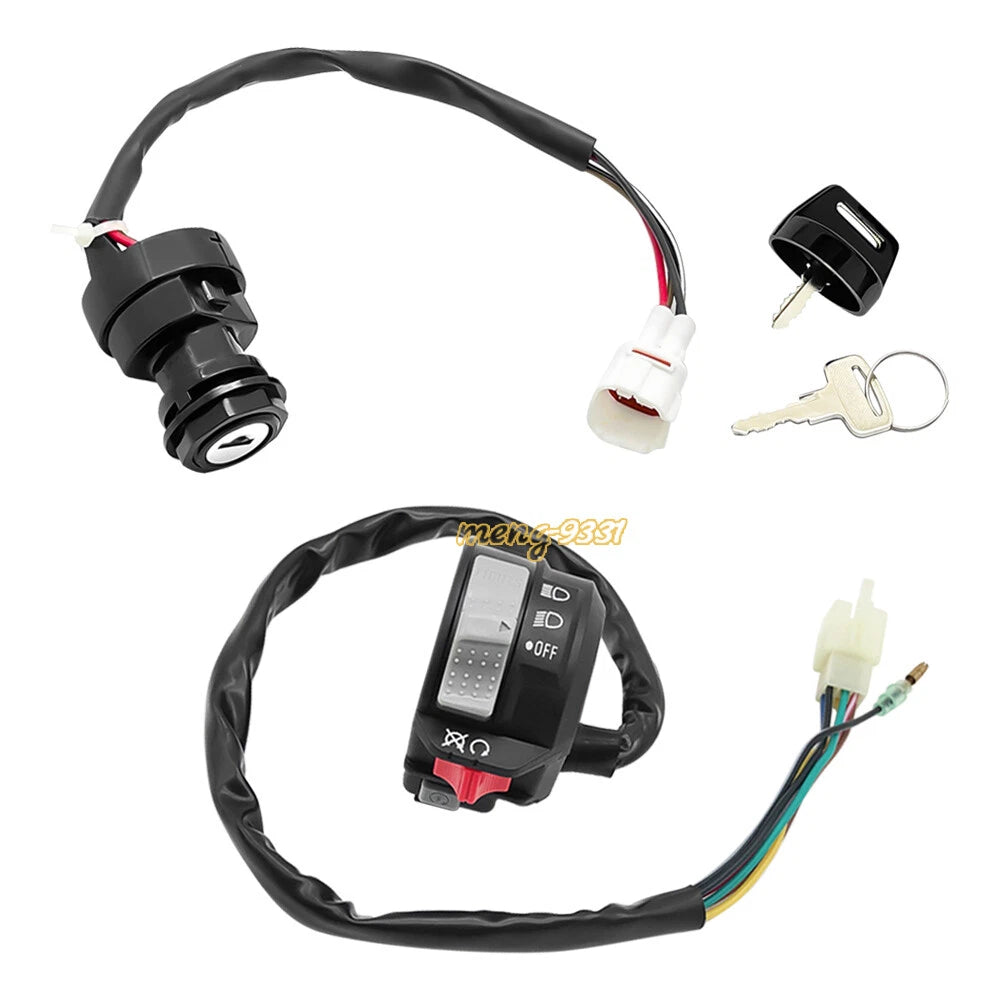 Start Stop Switch & Ignition Key Switch for Yamaha Big Bear 350 (1995–1999)