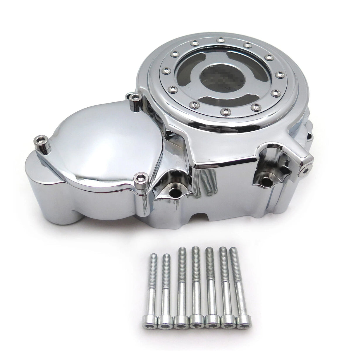 Chrome Left Engine Stator Cover for Suzuki GSXR 600/750 (2006–2024)