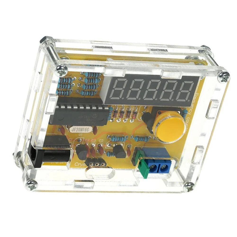 Easy Frequency Measurement with LED Display for Crystal Oscillators