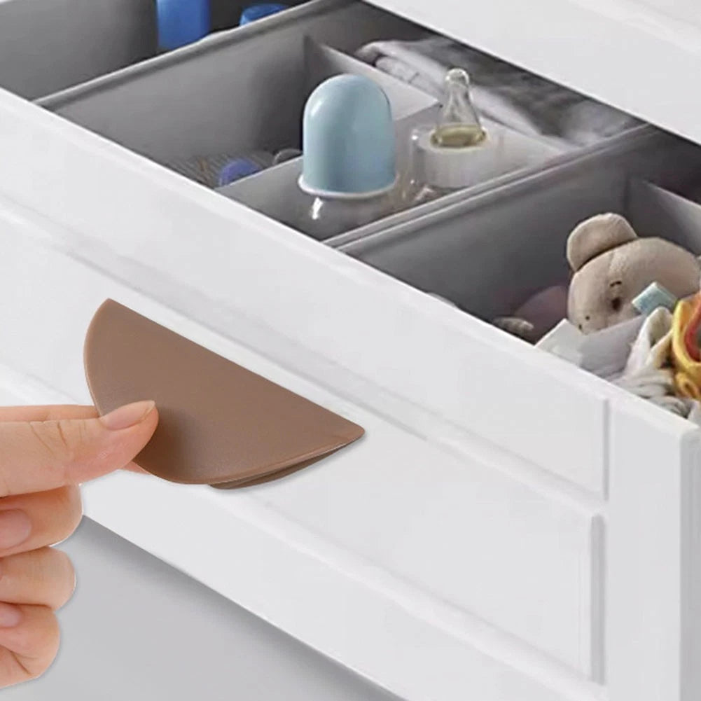 Secure Self Handle for Wardrobe Cabinet Drawer Sliding Door