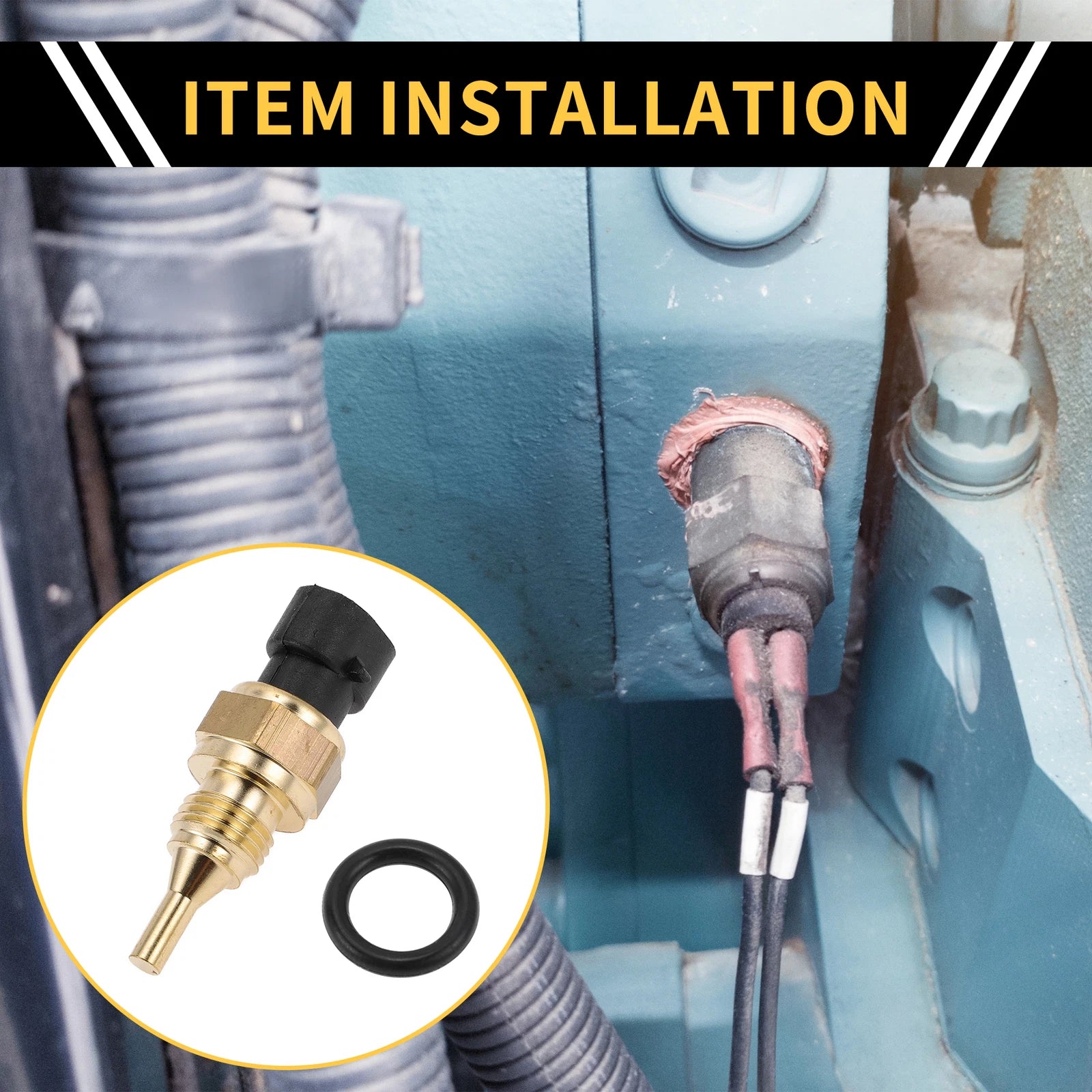 Coolant Temperature Sensor for Dodge Ram 2500 (2001–2002) No. 5011852AB