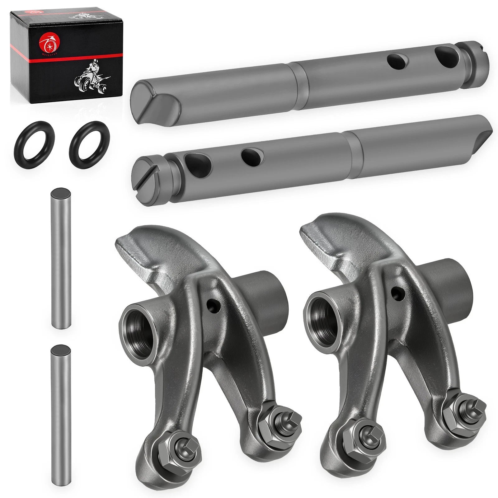 Shaft Rocker Arm Kit & Pin Dowels for Honda TRX250X TRX300X TRX300EX (2001–2009)