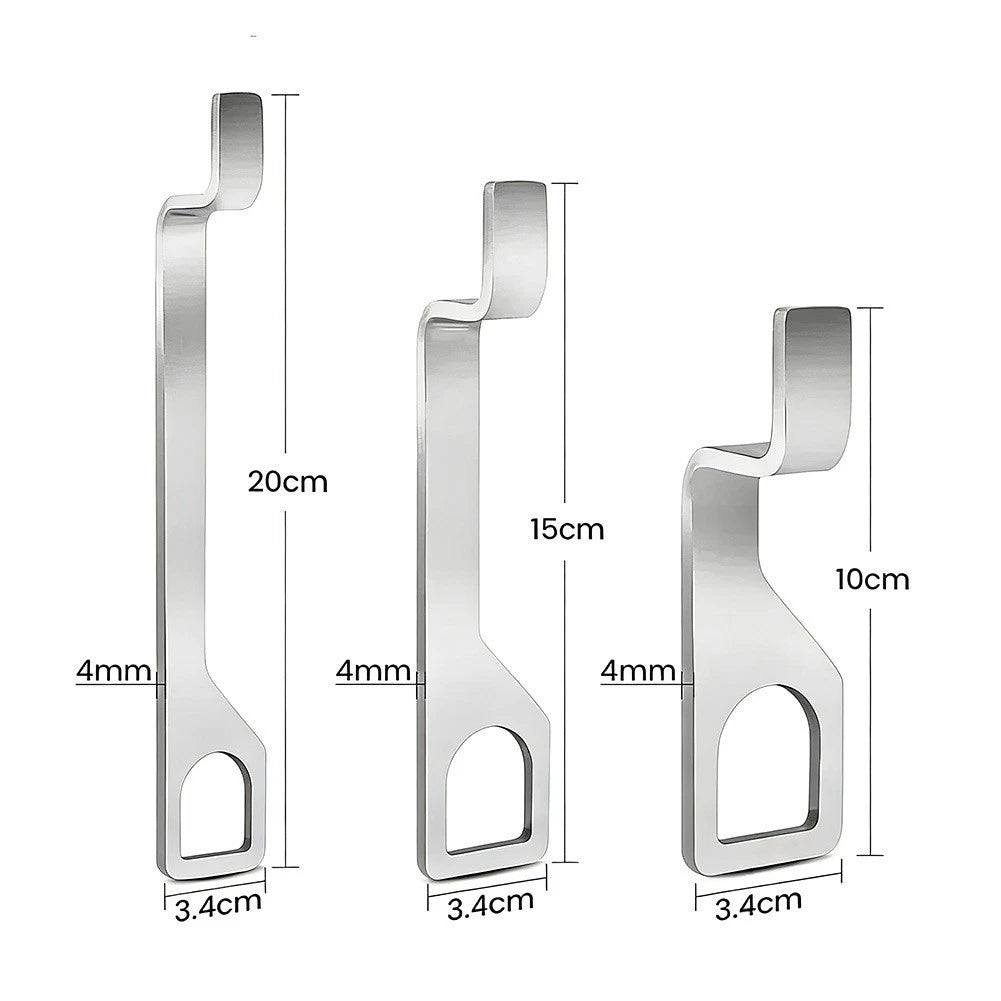 For T5 For T6 Tailgate Hooks Stainless Mount Tailgate Decoration Wear-resistant
