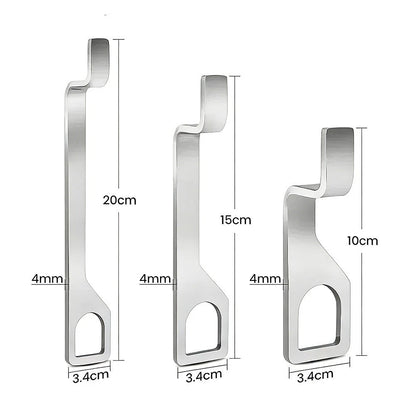 For T5 For T6 Tailgate Hooks Stainless Mount Tailgate Decoration Wear-resistant