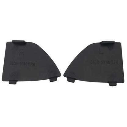 2Pcs Front Bumper Tow Eye Cover for Mazda 3 (2017–2018) B63B50101