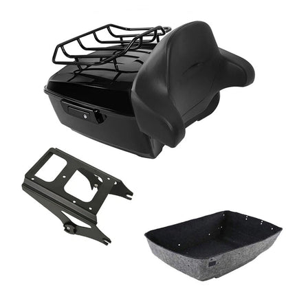Trunk Backrest Luggage Rack for Harley Touring (2009–2013)