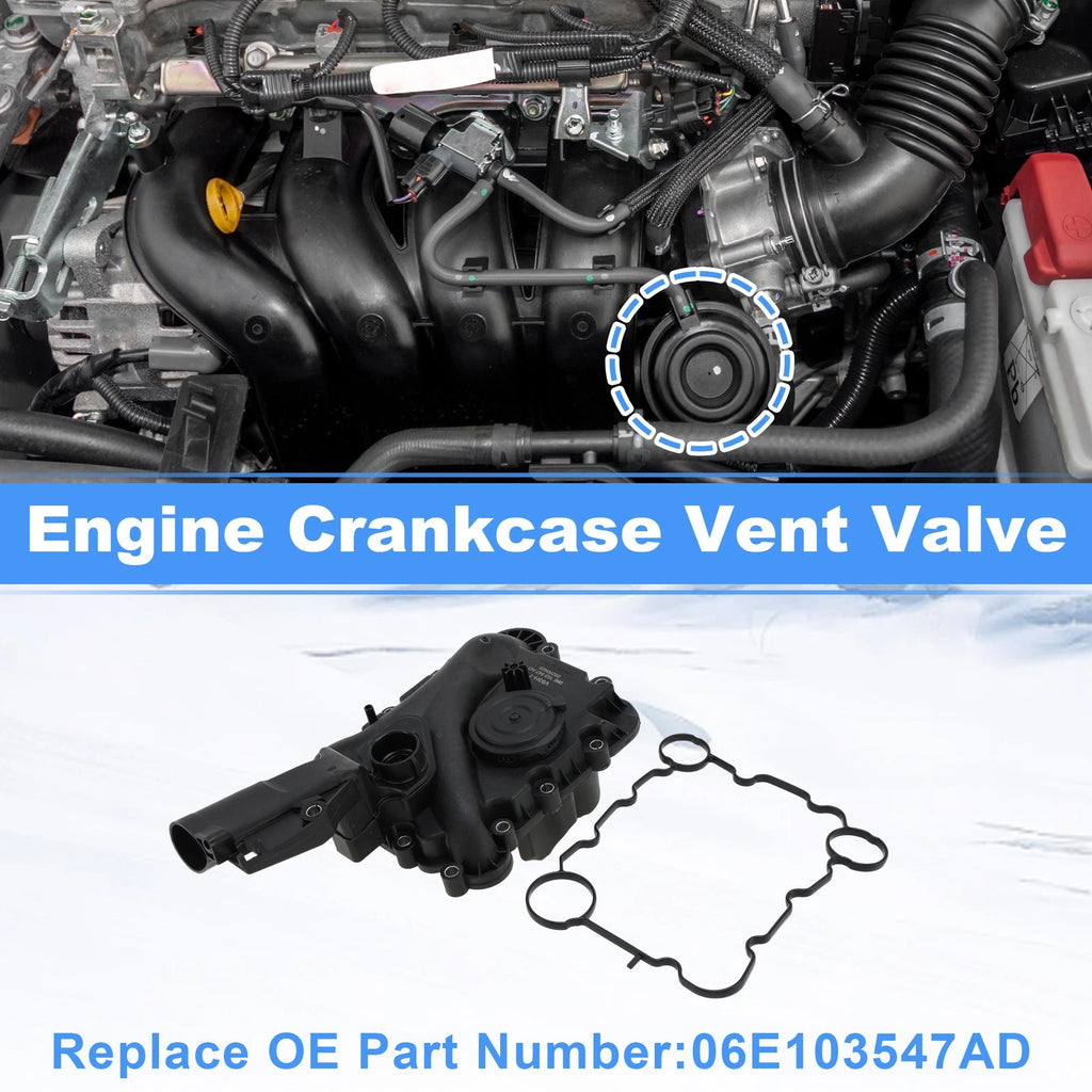 Engine Crankcase Vent Valve Replacement for Audi A4 3.0L (2013–2015)