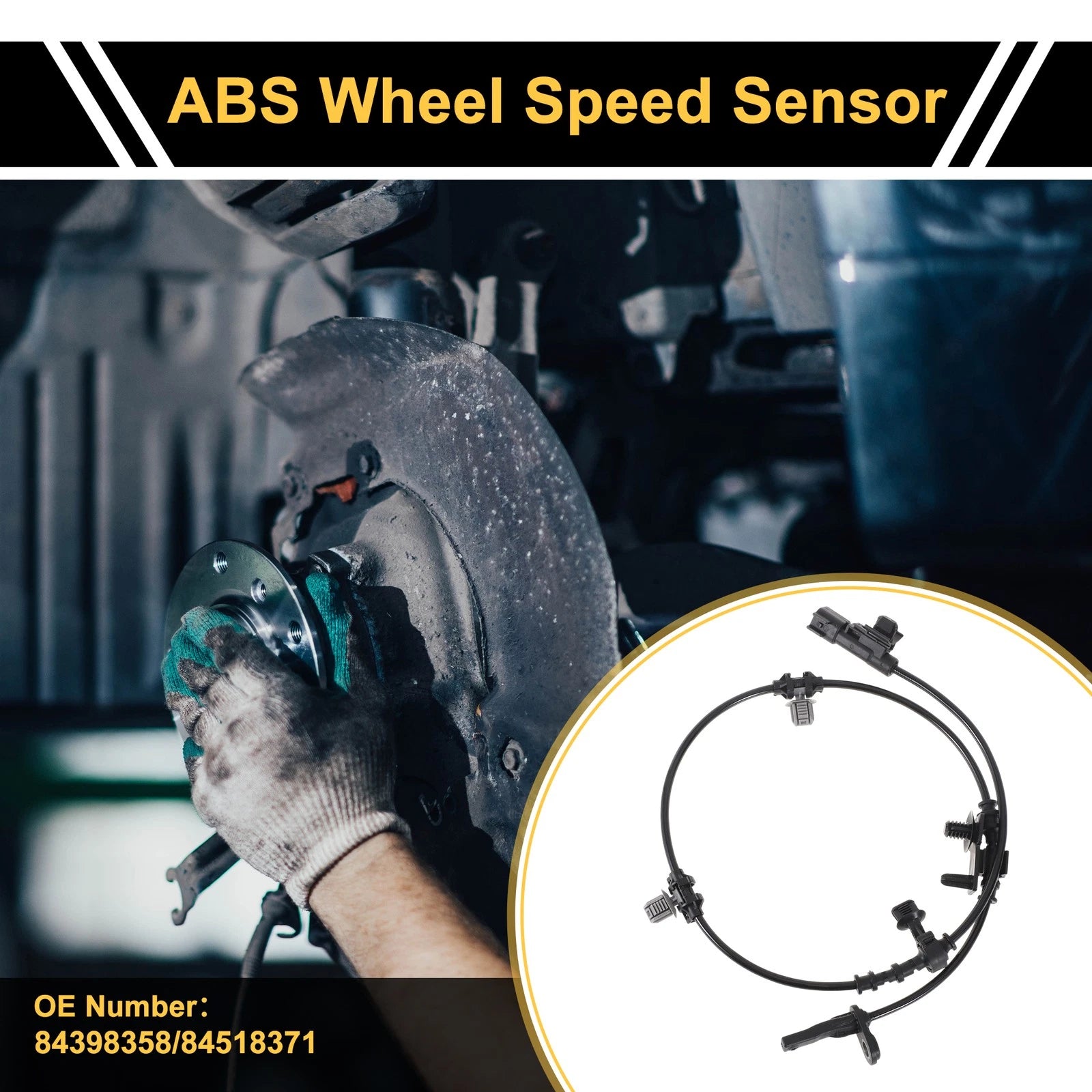 ABS Wheel Speed Sensor No. 84398358 for Cadillac XT6 (2020–2024)