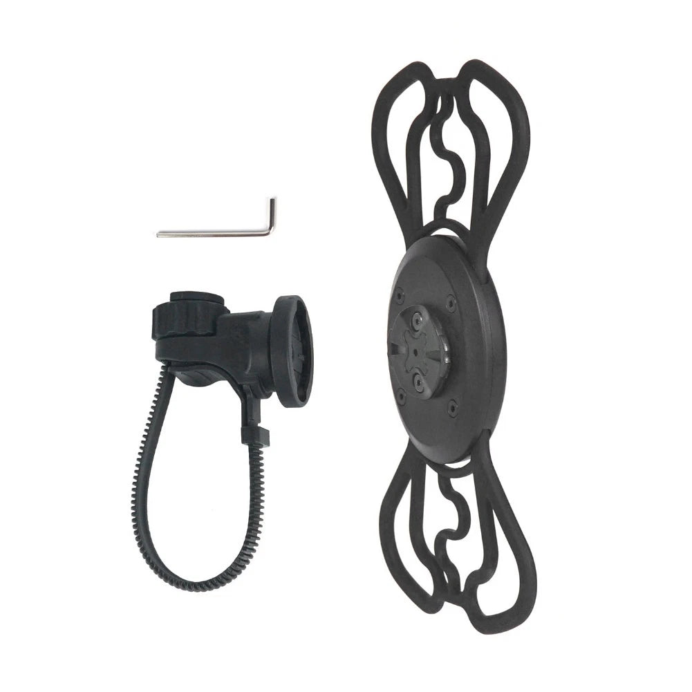 Bike Phone Mount for Garmin Computers (Nylon Silicone Shock Absorption)