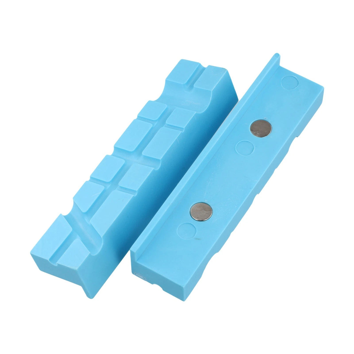 Magnetic Vise Jaw Pads for Enhanced Workspace Functionality
