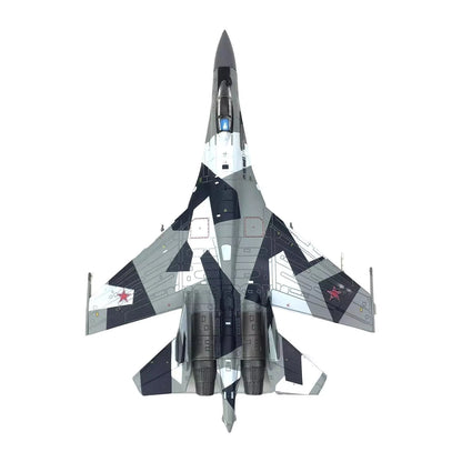 1/100 Alloy SU35 Fighter Model Airplane Static Display
