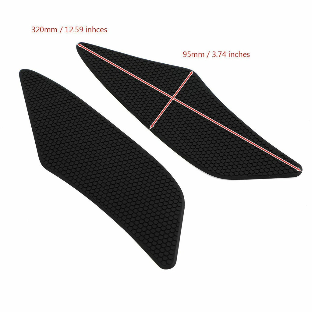 Tank Pads Traction Grips Protector for Yamaha YZF-R6 (2017–2020) T9